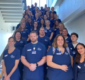 Sea of Blue Fall 2022 Nursing Cohort