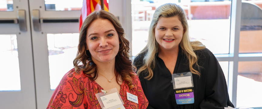 scholarship donor lunch